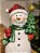BONECO DE NEVE COM ÁRVORE DE NATAL 25CM - Imagem 2