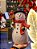 BONECO DE NEVE COM PLACA DE NATAL 25CM - PRÉ VENDA 2025 - Imagem 1
