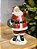 PAPAI NOEL EM RESINA COM GUIRLANDA 16CM - Imagem 1