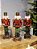 TRIO DE SOLDADO QUEBRA NOZES EM RESINA 25CM - Imagem 1