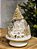 GLOBO CENÁRIO DE NATAL COM MÚSICA BRANCO E DOURADO - Imagem 2