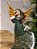ANJO EM RESINA LUXUOSA VERDE 24CM - Imagem 2