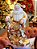 PAPAI NOEL COM PRESENTES DOURADO E BRANCO 32CM - PRÉ VENDA 2025 - Imagem 4