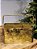 CESTA PORTA CHAMPANHE E VINHO EM METAL DOURADO 35CM - Imagem 1