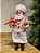 PAPAI NOEL COLECIONÁVEL COZINHEIRO 30CM - Imagem 2