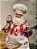 PAPAI NOEL COLECIONÁVEL CONFEITEIRO 28CM - Imagem 2