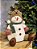 BONECO DE NEVE COM TOUCA DE RENA 30CM - Imagem 2