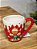 CANECA GINGERBREAD VERMELHA 10CM - Imagem 3