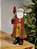 PAPAI NOEL COM BERRY EM RESINA VERMELHO E VERDE 30CM - Imagem 5