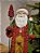 PAPAI NOEL COM BERRY EM RESINA VERMELHO E VERDE 30CM - Imagem 2