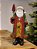 PAPAI NOEL COM BERRY EM RESINA VERMELHO E VERDE 30CM - Imagem 4
