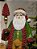 PAPAI NOEL COM BERRY EM RESINA VERMELHO E VERDE 40CM - Imagem 2