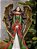 ANJO COM BERRY EM RESINA VERMELHO E VERDE 31CM - Imagem 4