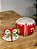POTE DE DECORATIVO BOLA DE NATAL COM GINGERBREAD 18CM - Imagem 2