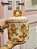 POTE DE DECORATIVO GINGERBREAD BEGE E ROSA 21CM - PRÉ VENDA 2025 - Imagem 1