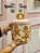 POTE DE DECORATIVO GINGERBREAD BEGE E ROSA 21CM - PRÉ VENDA 2025 - Imagem 6