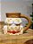 CANECA DECORATIVA QUEBRA NOZES VERMELHO E BEGE 15CM - Imagem 1