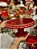 BASE DECORATIVA FLOCO DE NEVE VERMELHO 22CM - PRÉ VENDA 2025 - Imagem 5