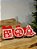 PETISQUEIRA DECORATIVA FLOCO DE NEVE VERMELHO E BRANCO 33CM - Imagem 1