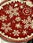 PRATO FLOCO DE NEVE VERMELHO E BRANCO 23CM - PRÉ VENDA 2025 - Imagem 2