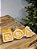 PETISQUEIRA DECORATIVA GINGERBREAD BEGE E BRANCO 33CM - Imagem 6
