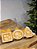 PETISQUEIRA DECORATIVA GINGERBREAD BEGE E BRANCO 33CM - Imagem 5