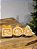 PETISQUEIRA DECORATIVA GINGERBREAD BEGE E BRANCO 33CM - Imagem 1