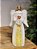 ANJO EM RESINA COM LUZ BRANCO E DOURADO 39CM - Imagem 1