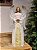 ANJO EM RESINA COM LUZ BRANCO E DOURADO 56CM - Imagem 1