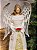 ANJO EM RESINA COM LUZ BRANCO E DOURADO 56CM - Imagem 5