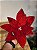 FLOR POINSETIA DECORATIVA VERMELHO 20CM - Imagem 3
