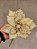 FLOR POINSETIA COM GLITTER OURO 25CM - PRÉ VENDA 2025 - Imagem 3