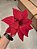 FLOR POINSETIA GLITTER VERMELHO 30CM - PRÉ VENDA 2025 - Imagem 5