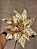 FLOR POINSETIA GLITTER CHAMPANHE 32CM - PRÉ VENDA 2025 - Imagem 4