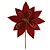 FLOR BICO DE PAPAGAIO VERMELHO 24CM - Imagem 2