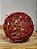 BOLA ARAMADA MICRO BERRY VERMELHA 15CM - Imagem 2
