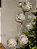 GALHO DECORATIVO COM BOLAS COM GLITTER PRATA 70CM - Imagem 2