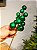 GALHO DECORATIVO COM BOLAS VERDE 30CM - Imagem 1