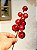 GALHO DECORATIVO COM BOLAS VERMELHO 30CM - Imagem 3