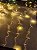 PISCA CORTINA 400 LEDS ESTROBO WARM 3X3 METROS USO INTERNO E EXTERNO 110V - Imagem 3