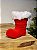 PENDENTE BOTA PAPAI NOEL VERMELHO E BRANCO 20CM - Imagem 6