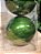 BOLA BRILHO VERMELHA 12CM COM 2 UNIDADES - Imagem 2