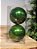 BOLA BRILHO VERMELHA 12CM COM 2 UNIDADES - Imagem 3