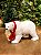 URSO POLAR GIGANTE COM CACHECOL VERMELHO 85CM - Imagem 3