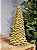 ÁRVORE EM RESINA DECORATIVA DOURADA 30CM - Imagem 1