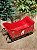 TRENO DECORATIVO EM METAL VERMELHO GRANDE 61CM - Imagem 2