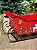 TRENO DECORATIVO EM METAL VERMELHO GRANDE 61CM - Imagem 4