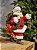 PAPAI NOEL COM LANTERNA COLEÇÃO KURT S. ADLER 27CM - Imagem 1