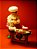 PAPAI NOEL COZINHEIRO COLEÇÃO KURT S. ADLER 27CM - PRÉ VENDA 2025 - Imagem 2