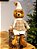 URSO SENTADO COM CAMISA XADREZ 55CM - Imagem 1